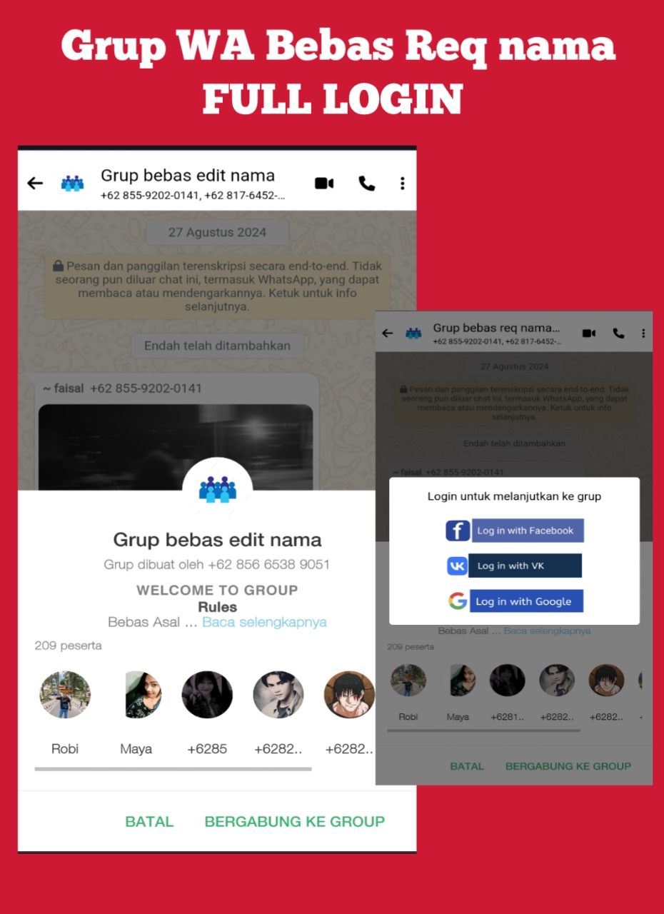 Grup Bebas Edit