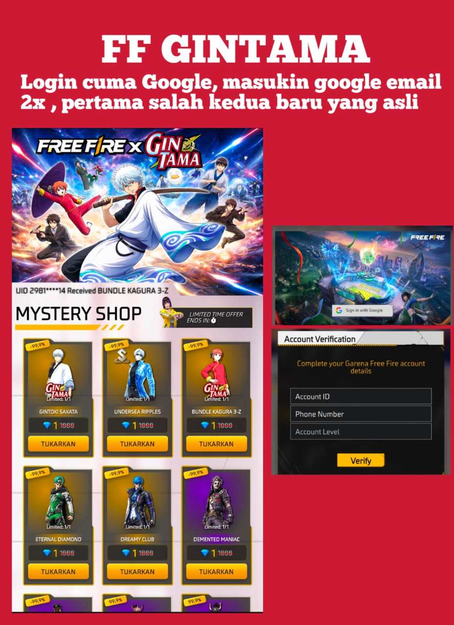 FreeFire Gintama